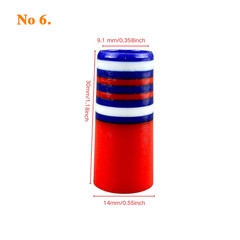 10Pcs 17 Color Choice Golf Ferrules .355 for Iron Wedge Club Shaft (9.1*30*14mm)