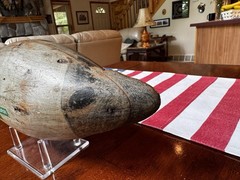 Illinois River Decoy by Glen (Judge) Cameron, Vintage and Rare. Original