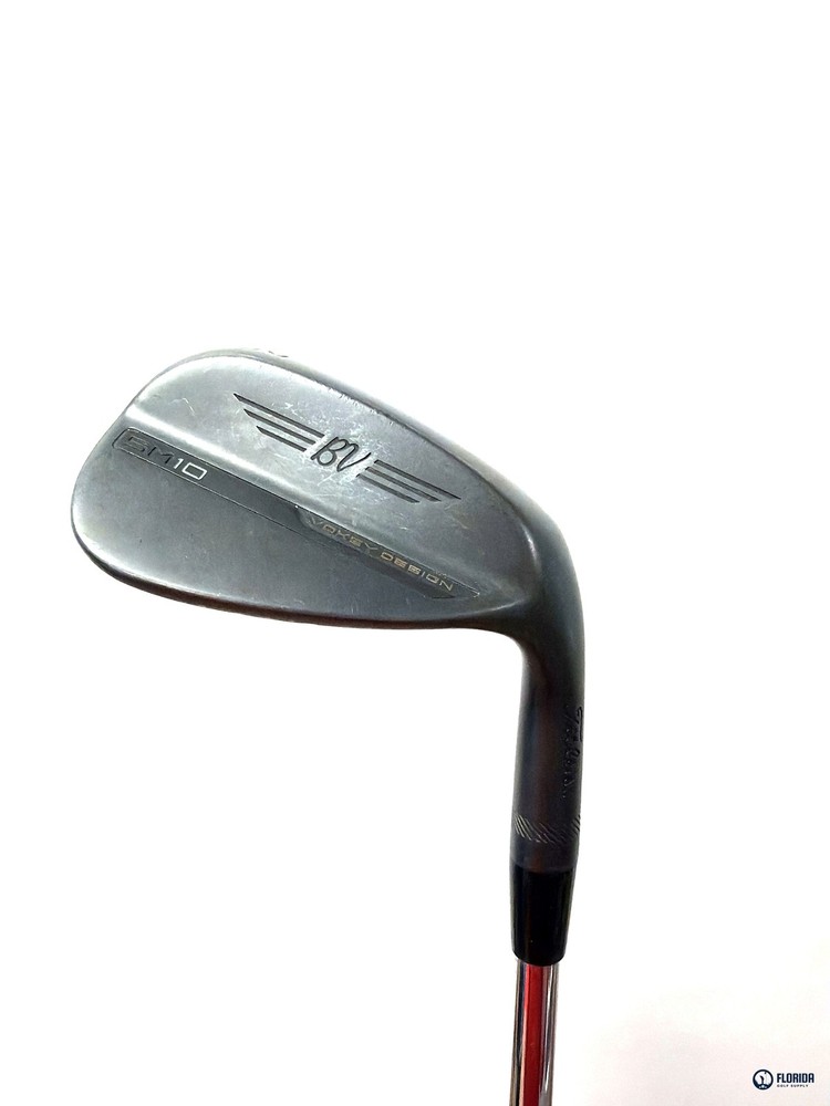 Titleist Vokey SM10 Black Vapor 52.08F Degree Wedge Steel Wedge Flex RH