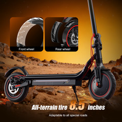 Adult Electric Scooter 650W Folding Commuting E-Scooter w/ APP 22MPH Long Range
