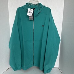 Adidas Go To Full Zip Golf Windbreaker Jacket Teal JL7913 Mens Size L