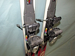K2 AMP Strike all mountain skis 160cm with Tyrolia S PRO DEMO adjust. bindings~