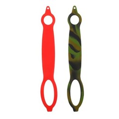 Adjustable Silicone Water Bottle Carrier Grip Band Strap Handheld 0.09 Pounds