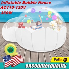 Inflatable Bubble House Clear Tent Balloons Camping Stargazing Tent Cold-proof