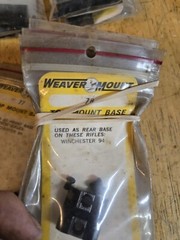 (1) weaver scope mount bases #47-89 (sold individually)