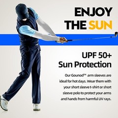 UV Sun Protection Arm Sleeves Compression Sleeves to Cover Golf Cooling Sleeves