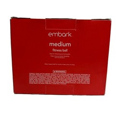 Embark Medium Fitness Yoga Ball With Pump & Manual