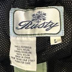 Rusty Women&rsquo;s Large Mint Snowboarding Pants Skiing Sledding Winter Snow Retro L