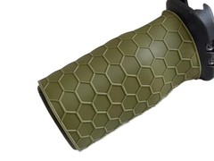 Universal Tactical Rubber Rifle Grip Sleeve – Ergonomic Non-Slip Hex Grip Handle