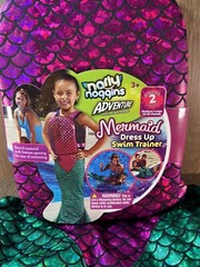 Mermaid Dress Up Swim Trainer• Narly Noggins• Level 2 Medium/Large 33-55 Pounds