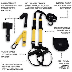 TRX PRO 4 System Suspension Trainer Home Gym Workout Equipment Resistance Straps