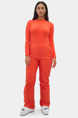 Halfdays Alessandra Ski Snow Pants Women&rsquo;s XL Spritze Red Waterproof $275 NEW