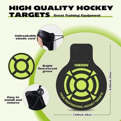 4PCS Hockey Targets-5mm Thick PVC Goal Targets Withstand Can Powerful Shooting