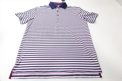 Greyson Golf Teton Polo Mens Size Medium Wisteria Regular New INV13107004
