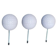 Sandbaggy Plastic Tee Markers for Golf Course (UV Resistant) – Steel Spike