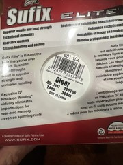 SUFIX ELITE MONOFILAMENT FISHING LINE 330 YARDS 4 Lb Clear