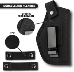 Concealed Carry Gun Holster Left/Right Hand IWB OWB Universal Holster Nylon Tool