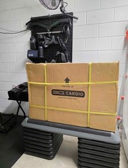 3G Cardio Elite UB Upright Exercise Bike Adjustable Seat Heart Rate Monitor