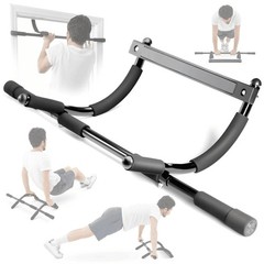 Portable Doorway Pull Up Bar Heavy Duty Multi-Grip Chin Up Bar Home Gym Fitness