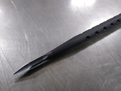 1/2&Prime;OD Steel Picatinny Rail Rifle,Shotgun,Crossbow Spike Bayonet Glass Breaker
