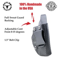 IWB/OWB Holster for Walther PD380 – (Optic Ready)