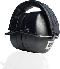 DECIBEL DEFENSE Professional Safety Ear Muffs 37Db NRR – the HIGHEST Rated & MOS