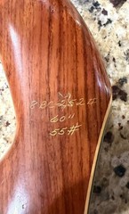 Fred Bear 1963 Kodiak Dogleg Recurve RH 55 pound all original
