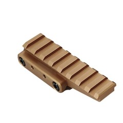 Tactical 8 Slots Picatinny Rail 3.5 inch Optics Riser Mount Red Dot Riser Mount