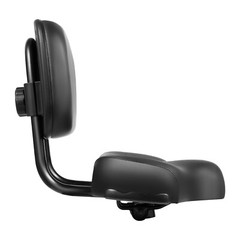 Comfortable Bike Seat with Backrest, Ergonomic Design, Adjustable Height,