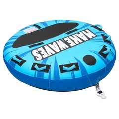 Uimoso Towable Tube for Boating, Inflatable 3-Person Water Sport Tube