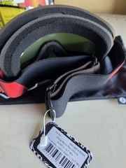 Volcom Garden Goggles Orange /Brown/Red Chrome + (Bonus Lens – Yellow ) NWT