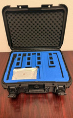 5 Pistol Gun Case Waterproof Hard Shell Handgun Storage Case 12 Magazines