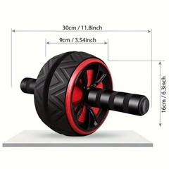 Stainless Steel Ab Roller Core & Chest Muscle Training Wheel