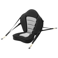 Uimoso Universal Padded Kayak Seat Cushion with Backrest, 2.6&Prime; Thickness