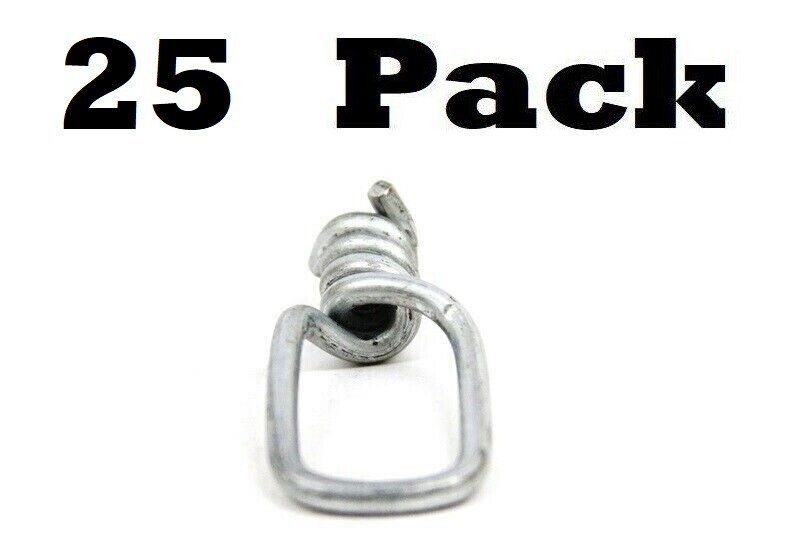 25 Pack #9 Heavy Duty Snare Swivel Trapping Supplies 25 Swivels