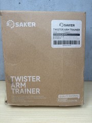 Saker Twister Arm Trainer PowerTwist Workout 20 – 60 Lbs NEW in Open Box