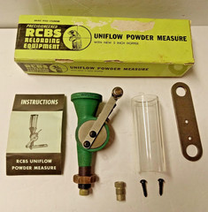 RCBS Uniflow Powder Measure Original Box Preowned No Top Quick Ship