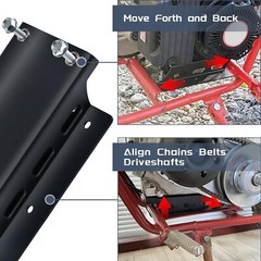 Generic Torque Converter Motor Riser Mount Plate for 196/212cc Coleman Mini Bike
