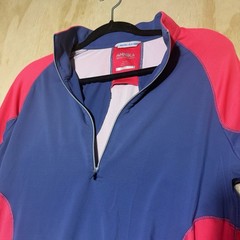 Cutter & Buck Annika Women’s L Large 1/2 Zip Long Sleeve UPF 50+ DryTec Pullover