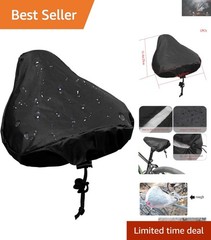 Lightweight and Foldable Bike Seat Rain Protector – Drawstring & 10.2×10.6 Inch