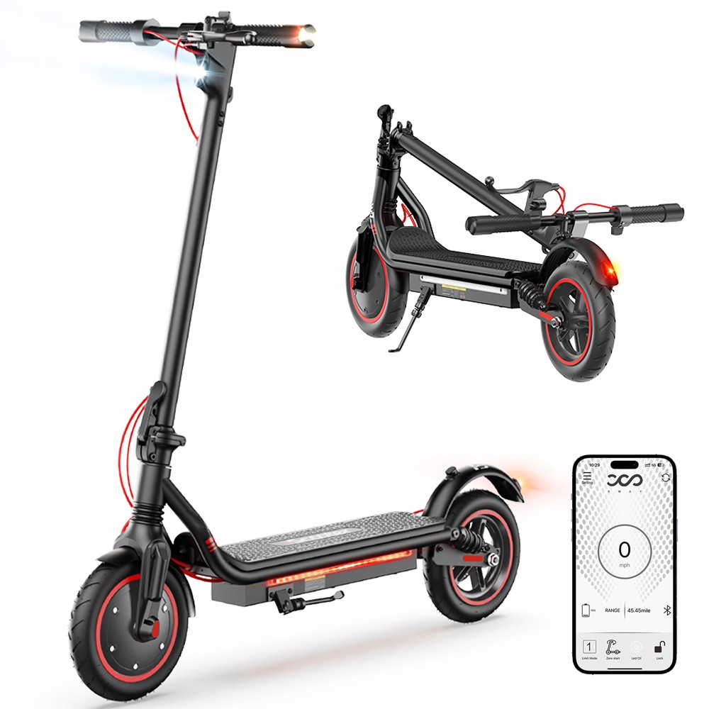 Adult Electric Scooter 650W Folding Commuting E-Scooter w/ APP 22MPH Long Range