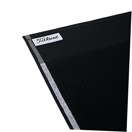 Players Towel 20 x 40-Inch Black/White