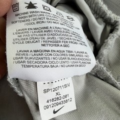 Nike Golf Windbreaker Vest Men XL Gray Sleeveless Pullover Water Resistant VNeck