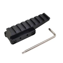 Tactical 8 Slots Picatinny Rail 3.5 inch Optics Riser Mount Red Dot Riser Mount