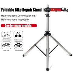 WEST BIKING Maintenance Bike Repair Stand Aluminum Bicycle Workstand Tool Tray