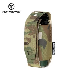 TOPTACPRO Tactical Flashbang Pouch Tool Bag Modular MOLLE Airsoft Bag Military