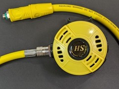 NEW HS Octo, Octopus 2nd Stage Regulator Backup Alternate Scuba Dive Yellow