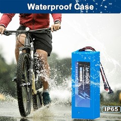 48V Lithium Ebike Battery w/ 30A BMS for ≤1500W Electric Bike Bicycle Scooter US