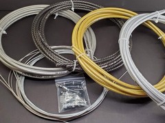 Jagwire BRAIDED CGX-SL LEX-SL-Shift/Brake Cable/Housing Kit 5mm SRAM SHIMANO PRO