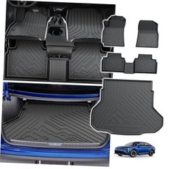Floor Mats for Kia K4 2025 2026, All Weather TPE 14)Kia K4｜25-26｜Combo Set